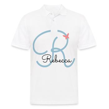 Rebecca nom de famille - Polo Homme - blanc - Devant - Kai (181cm)