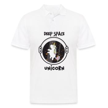 Licorne / Licorne de l'espace lointain - Polo Homme - blanc - Devant - Kai (181cm)