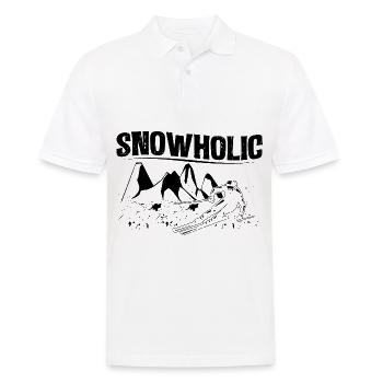 Skifahren | Schnee Winter Ski Skifahrer Geschenke - Männer Poloshirt - Weiß - Vorne - Kai (181cm)