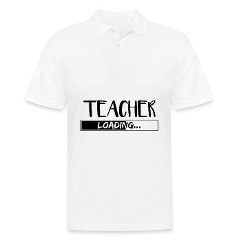 Enseignant enseignant Cadeaux de professeur d'école de profession - Polo Homme - blanc - Devant - Kai (181cm)