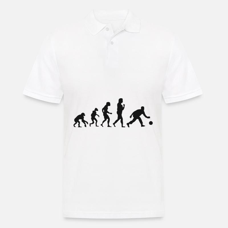 Kegel Evolution Bowling Evolution - Polo Homme - blanc