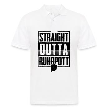 Ruhrpott | NRW Nordrhein Westfalen Pott Geschenke - Männer Poloshirt - Weiß - Vorne - Kai (181cm)
