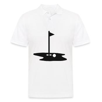Golf club balle de golf golfeur golfeur - Polo Homme - blanc - Devant - Kai (181cm)
