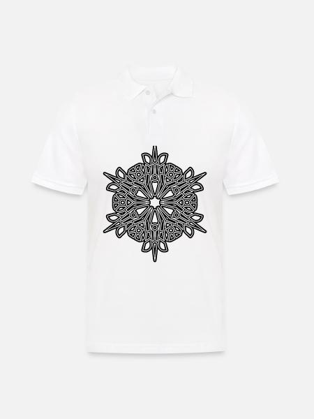 RF319BLACKUK - Men's Polo Shirt - white