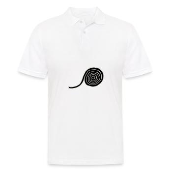 liquorice wheel - Men's Polo Shirt - white - Front - Kai (181cm)