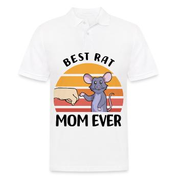 Rats Animaux de compagnie - Polo Homme - blanc - Devant - Kai (181cm)