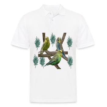 Perruque - Polo Homme - blanc - Devant - Kai (181cm)