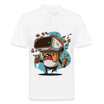Future City VR - Polo Homme - blanc - Devant - Kai (181cm)