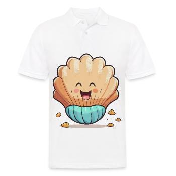 Making Waves - Men's Polo Shirt - white - Front - Kai (181cm)