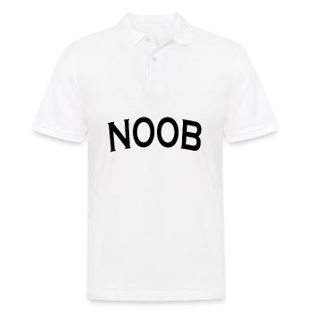Noob - Men's Polo Shirt - white - Front - Kai (181cm)