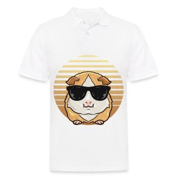 Dictons de cobayes | Animaux de compagnie Cadeau - Polo Homme - blanc - Devant - Kai (181cm)