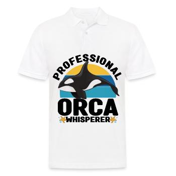 Meeresbiologe - Männer Poloshirt - Weiß - Vorne - Kai (181cm)
