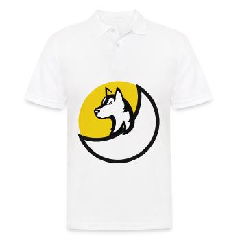 German shepherd dog - Men's Polo Shirt - white - Front - Kai (181cm)