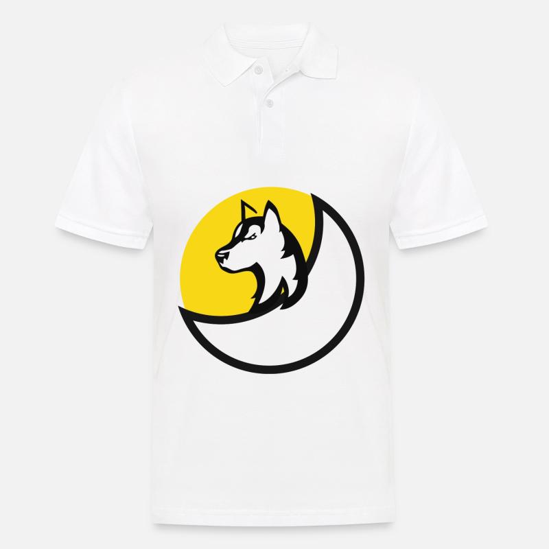 Deutscher Schäferhund - Männer Poloshirt - Weiß