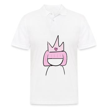 reine de la couronne - Polo Homme - blanc - Devant - Kai (181cm)