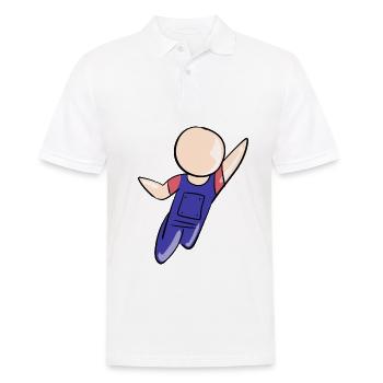 craftsmen's craft workers construction workers - Men's Polo Shirt - white - Front - Kai (181cm)
