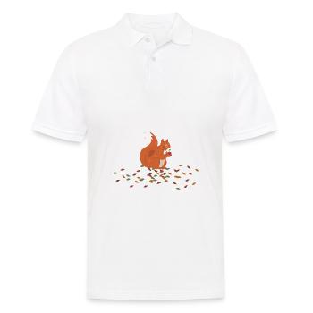 écureuil - Polo Homme - blanc - Devant - Kai (181cm)