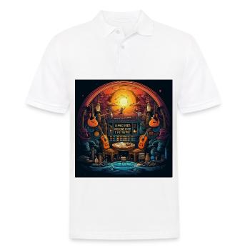 L’instrument Escape - Polo Homme - blanc - Devant - Kai (181cm)