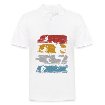 Ski freestyle - Polo Homme - blanc - Devant - Kai (181cm)