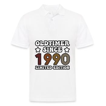 CLASSIC CARS SINCE 1990 - Men's Polo Shirt - white - Front - Kai (181cm)