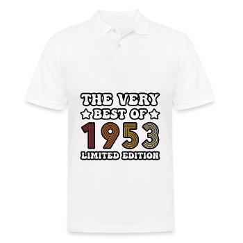 The very best of 1953 - Männer Poloshirt - Weiß - Vorne - Kai (181cm)