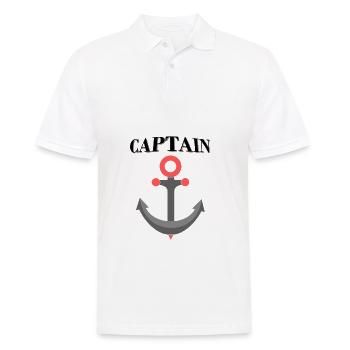 Capitaine capitaine - Polo Homme - blanc - Devant - Kai (181cm)