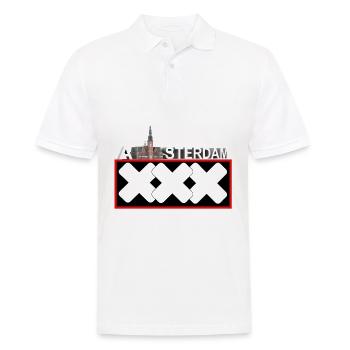Amsterdam - Polo Homme - blanc - Devant - Kai (181cm)