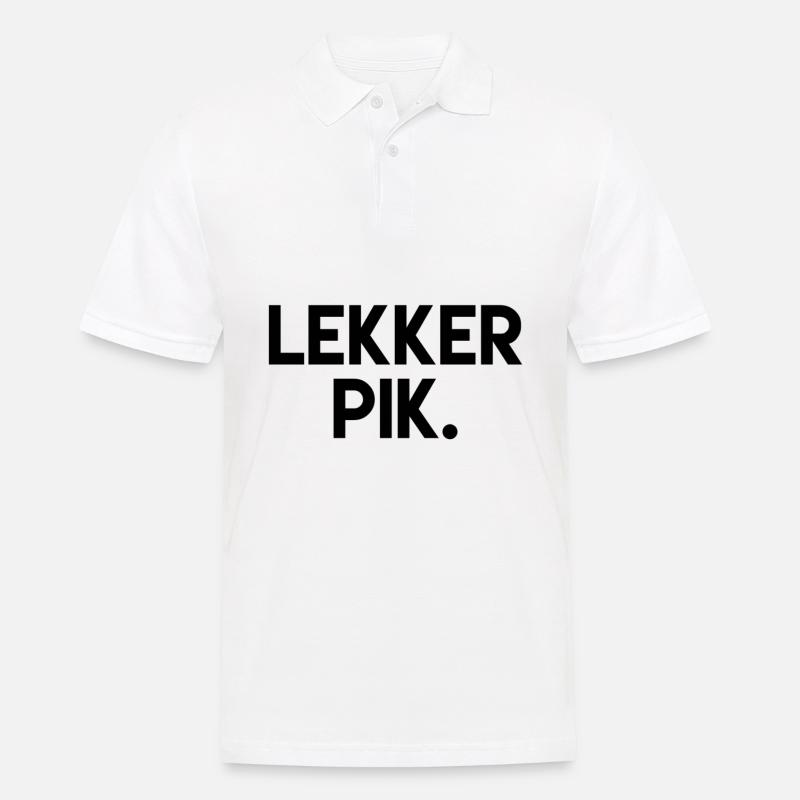 Schöner Schwanz. - Männer Poloshirt - Weiß