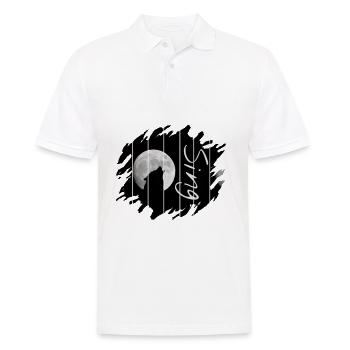 Sing - Men's Polo Shirt - white - Front - Kai (181cm)