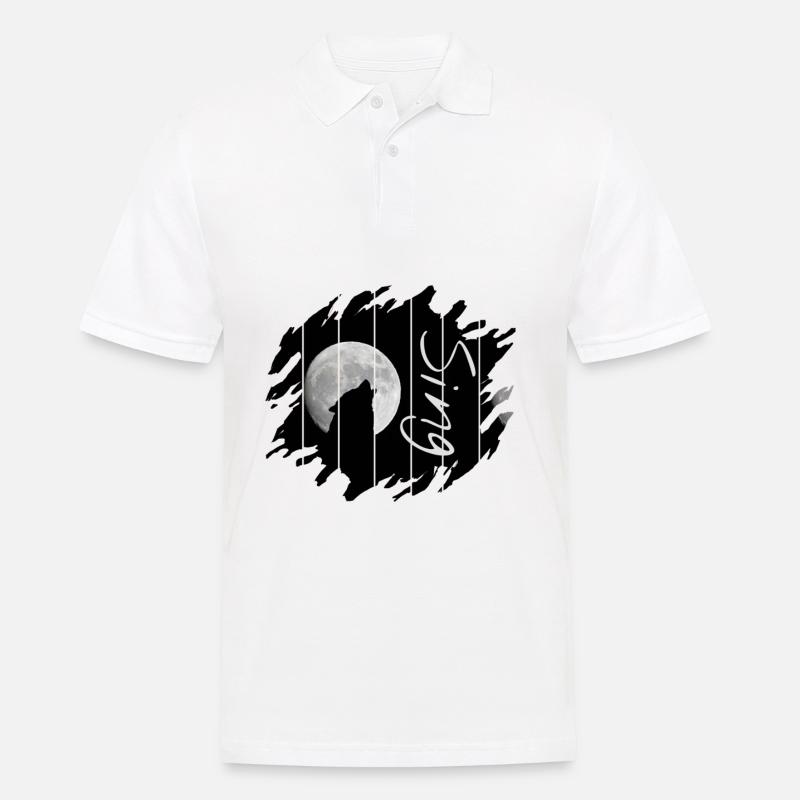 Sing - Men's Polo Shirt - white