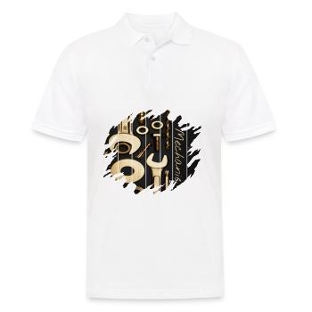 Mécanicien - Polo Homme - blanc - Devant - Kai (181cm)