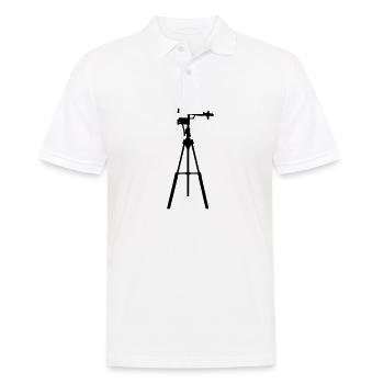 telescope - Men's Polo Shirt - white - Front - Kai (181cm)