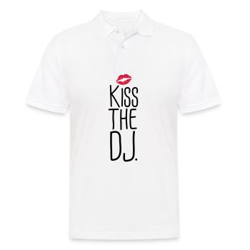 dj - Männer Poloshirt - Weiß - Vorne - Kai (181cm)