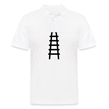 ladder - Men's Polo Shirt - white - Front - Kai (181cm)