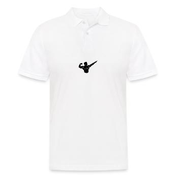 Musculation - Polo Homme - blanc - Devant - Kai (181cm)