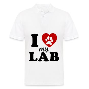 Labrador - Polo Homme - blanc - Devant - Kai (181cm)