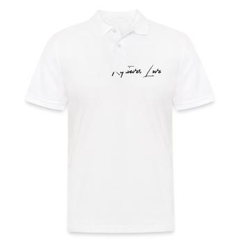 Retriever Love Golden Retriever Love dog dogs - Men's Polo Shirt - white - Front - Kai (181cm)