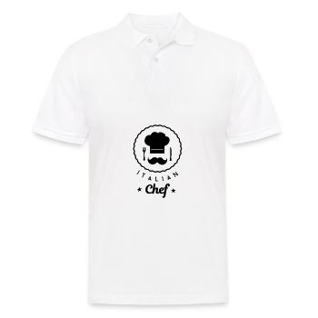 Italie - Polo Homme - blanc - Devant - Kai (181cm)