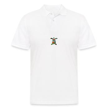 Hawaii Aloha Turtle Holiday Gift Party - Men's Polo Shirt - white - Front - Kai (181cm)