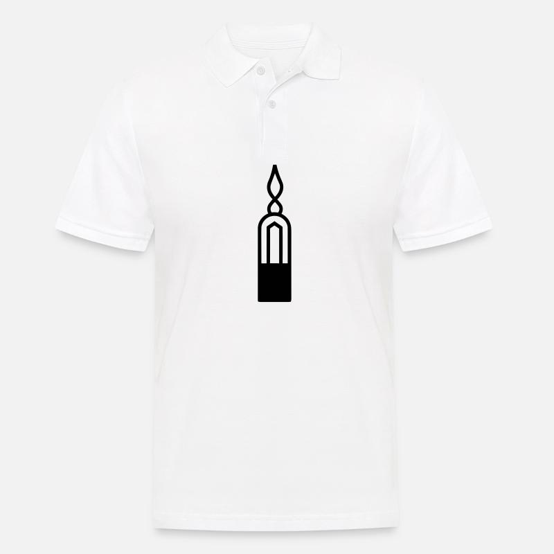 Candela - Polo da uomo - bianco