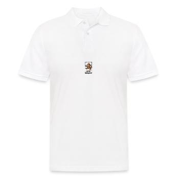 Offizielles Schlafshirt Hase Kaninchen Schlafanzug - Männer Poloshirt - Weiß - Vorne - Kai (181cm)