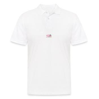 Santa Cruz Californie vintage rétro surfing ville - Polo Homme - blanc - Devant - Kai (181cm)