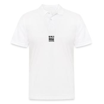 Ich Bin Fast Ein Engel verstecken lustig Spruch - Männer Poloshirt - Weiß - Vorne - Kai (181cm)