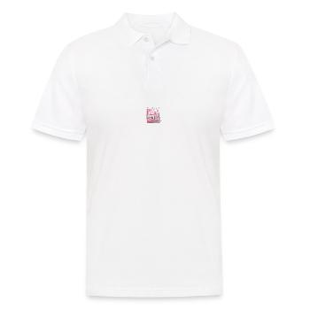 1964 Birthday Born in 1964 Retro Vintage - Men's Polo Shirt - white - Front - Kai (181cm)