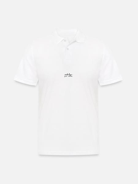 Mädchen für alles - Männer Poloshirt - Weiß