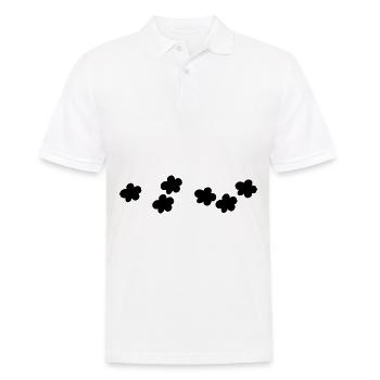 fleurs fleur plante - Polo Homme - blanc - Devant - Kai (181cm)