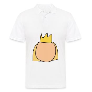 Symbole de la reine de la couronne de la tête - Polo Homme - blanc - Devant - Kai (181cm)