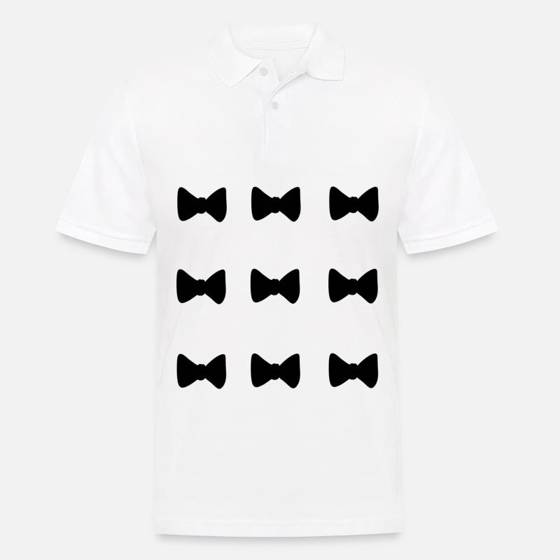 Pattern Loops Loop Icon - Men's Polo Shirt - white