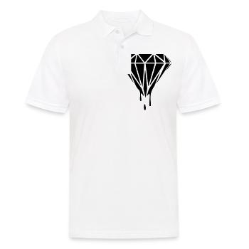 Diamand noir - Polo Homme - blanc - Devant - Kai (181cm)
