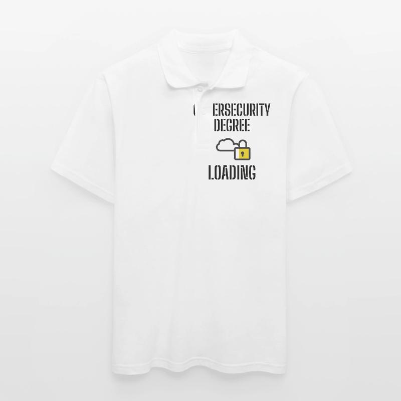 Cybersecurity - IT Security Computer Scientists Men's Polo Shirt